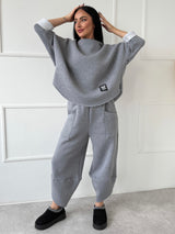 SIVÉ TEPLÁKOVÉ NOHAVICE MARSIA