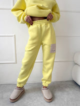 ŽLTÉ TEPLÁKOVÉ NOHAVICE FENSI