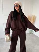 ČOKOLÁDOVÁ MIKINA ALEXIS