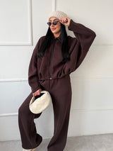 ČOKOLÁDOVÁ MIKINA ALEXIS