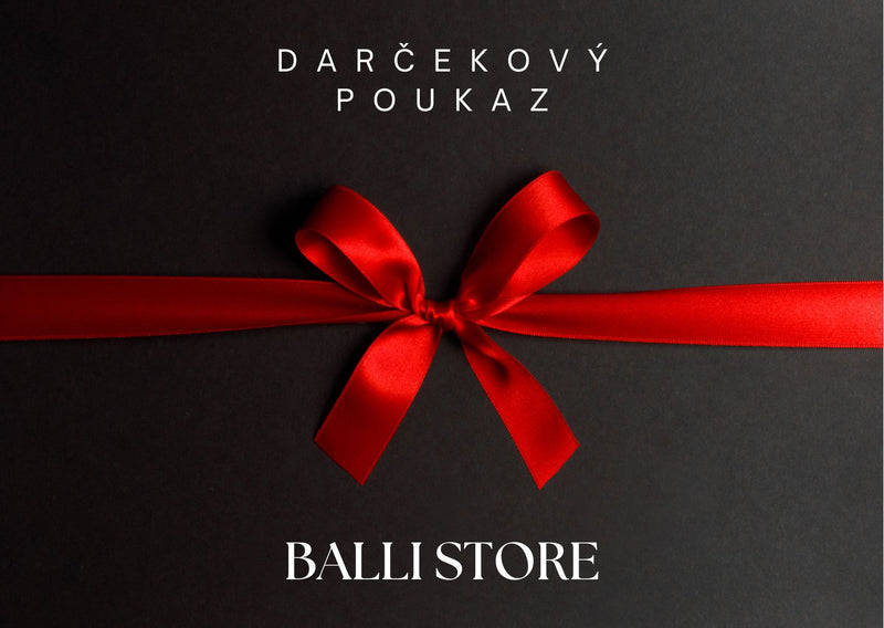 BALLISTORE - Darčekový poukaz