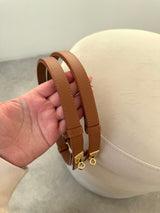 HNEDÝ KOŽENÝ RASTÚCI OPASOK MANORA