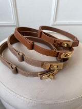 HNEDÝ KOŽENÝ RASTÚCI OPASOK MANORA