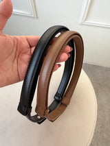 HNEDÝ KOŽENÝ RASTÚCI OPASOK VELORIA