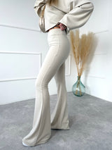 BÉŽOVÉ LEGÍNOVÉ NOHAVICE PASSION