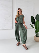 KHAKI NOHAVICE RUMMA