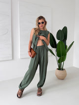 KHAKI NOHAVICE RUMMA