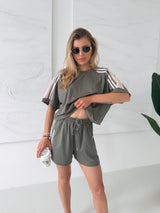 KHAKI TOP RILA