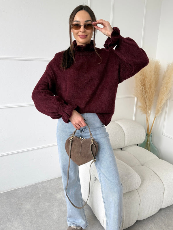 BORDOVÝ SVETER ARISA