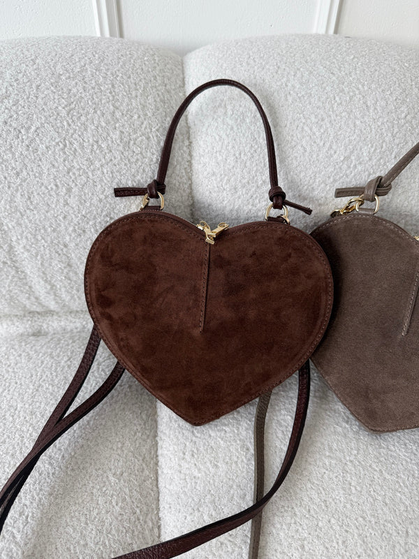 HNEDÁ KOŽENÁ KABELKA HEARTH