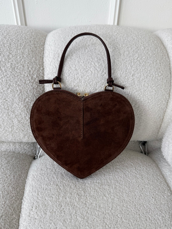 HNEDÁ KOŽENÁ KABELKA HEARTH