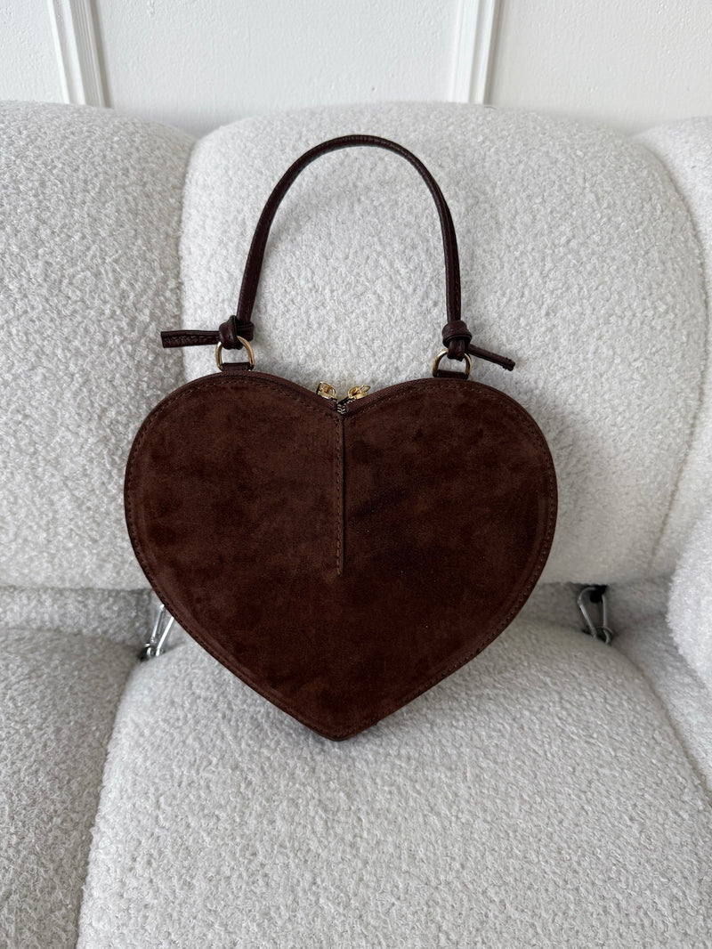 HNEDÁ KOŽENÁ KABELKA HEARTH