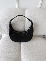 ČIERNA KOŽENÁ KABELKA LAVENI