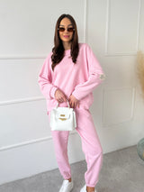 RUŽOVÁ BAVLNENÁ MIKINA SIYA