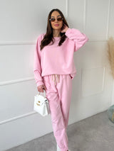 RUŽOVÁ BAVLNENÁ MIKINA SIYA