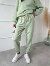 MATCHA BAVLNENÉ TEPLÁKOVÉ NOHAVICE SIYA