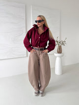BURGUNDY BUNDA RAVELLE
