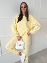 ŽLTÁ BAVLNENÁ MIKINA SIYA