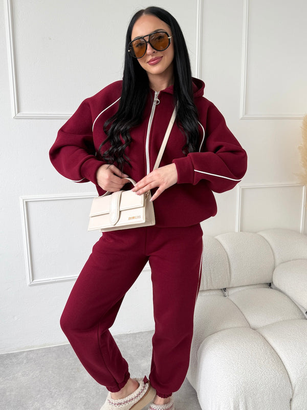 BORDOVÁ MIKINA SAVELLA