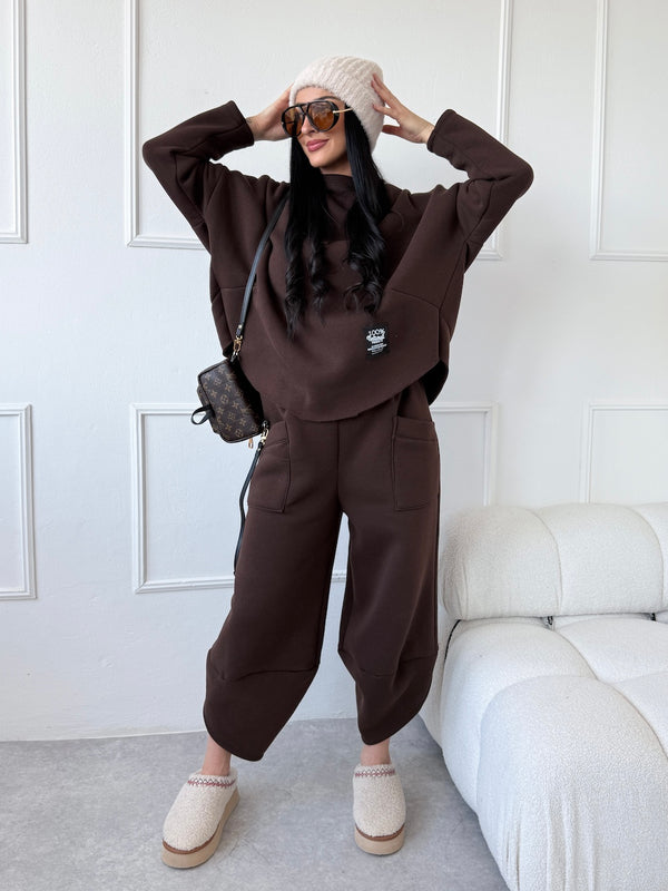 HNEDÁ MIKINA MARSIA