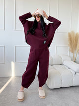 BORDOVÁ MIKINA MARSIA