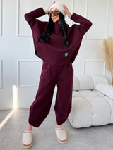 BORDOVÉ TEPLÁKOVÉ NOHAVICE MARSIA