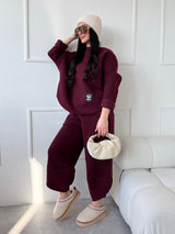 BORDOVÉ TEPLÁKOVÉ NOHAVICE MARSIA