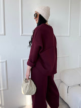 BORDOVÁ MIKINA MARSIA