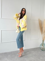 KRÉMOVO-ŽLTÝ KARDIGÁN NANNY