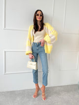 KRÉMOVO-ŽLTÝ KARDIGÁN NANNY