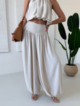 BÉŽOVÉ NOHAVICE ALLORA