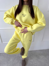 ŽLTÁ MIKINA SELF LOVE