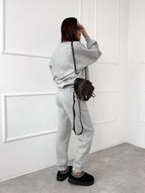 SIVÉ TEPLÁKOVÉ NOHAVICE SELF LOVE