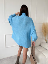 MODRÝ SVETER ODETTE