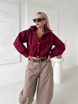 BURGUNDY BUNDA RAVELLE