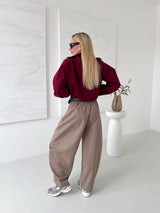 BURGUNDY BUNDA RAVELLE