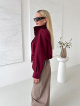 BURGUNDY BUNDA RAVELLE