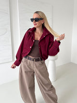 BURGUNDY BUNDA RAVELLE