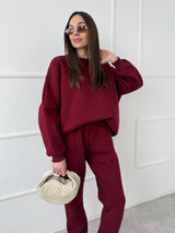 BORDOVÁ MIKINA SELF LOVE