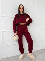 BORDOVÁ MIKINA SELF LOVE