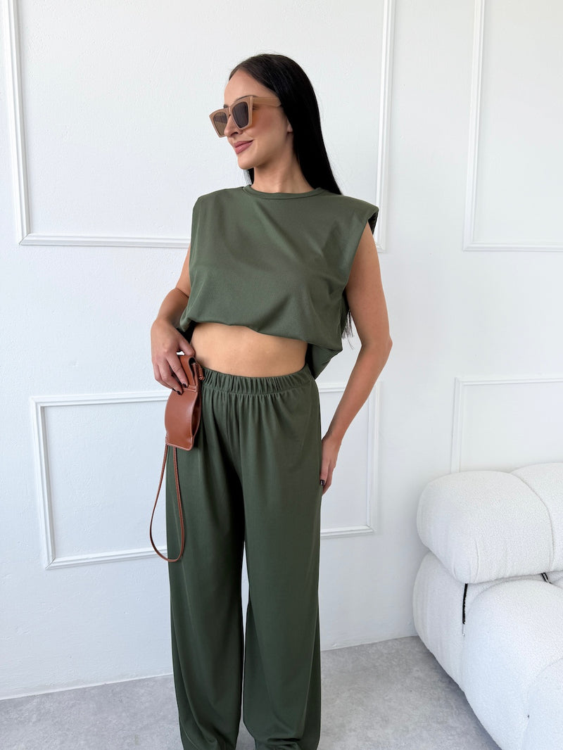 KHAKI NOHAVICE ALICANTA