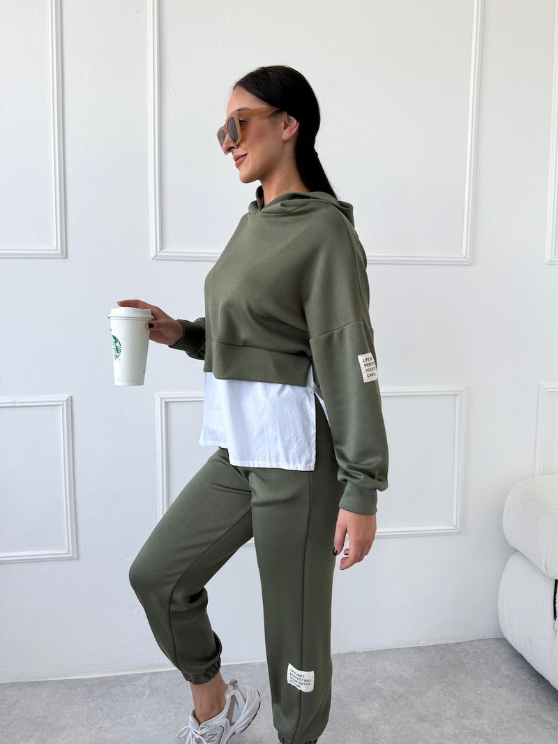 KHAKI MIKINA RINNA