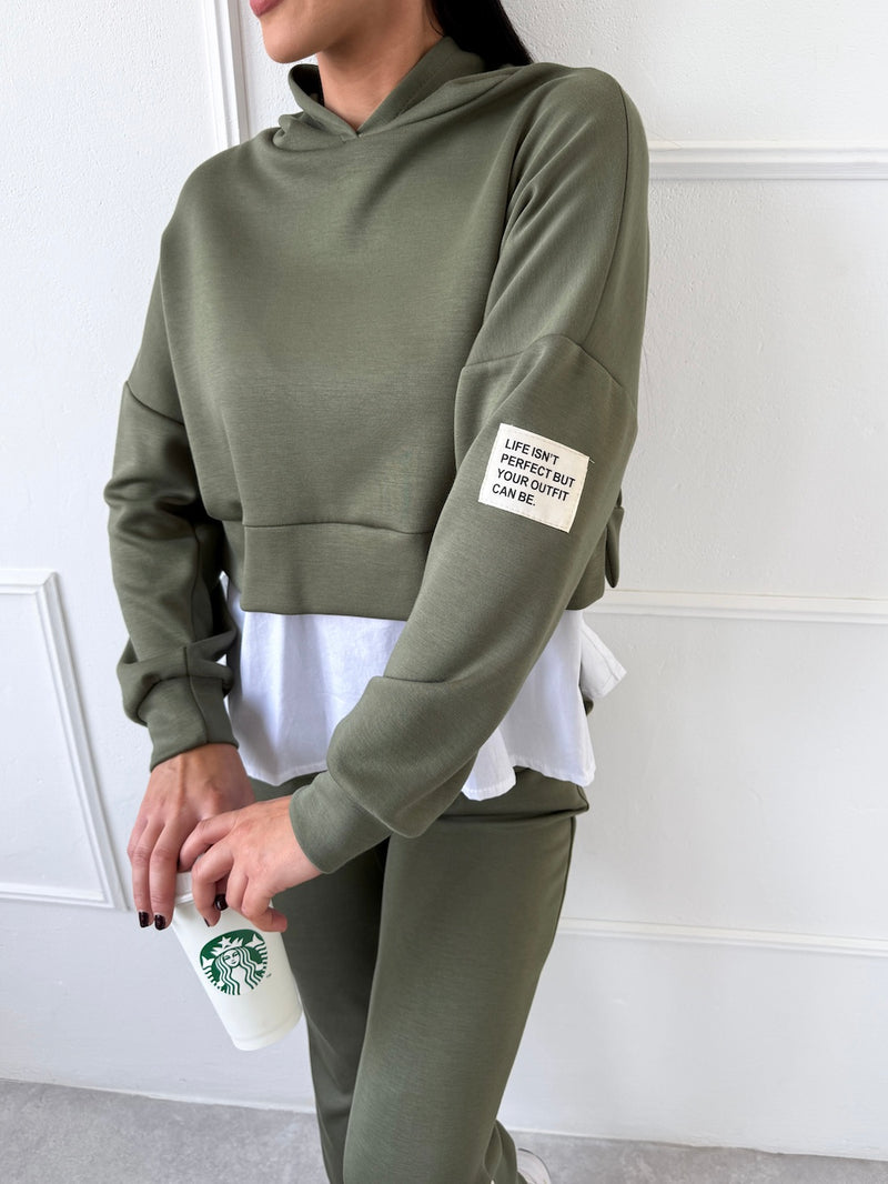 KHAKI MIKINA RINNA