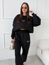 ČIERNA MIKINA SELF LOVE