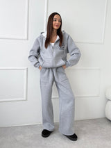 SIVÉ TEPLÁKOVÉ NOHAVICE KELLEY