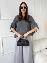 SIVÝ SVETER VERITTA