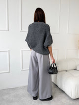 SIVÝ SVETER VERITTA