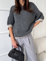 SIVÝ SVETER VERITTA