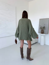 MATCHA OVERSIZE SVETER MERRY