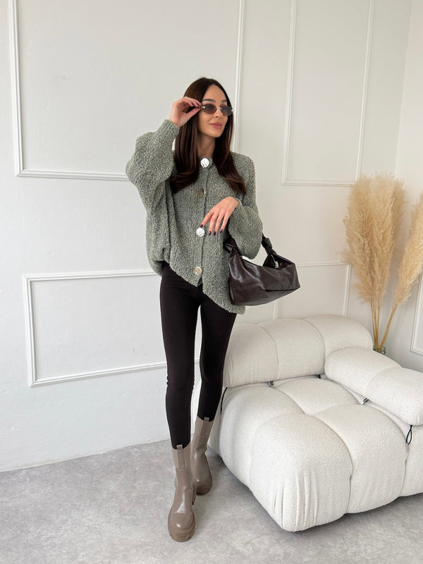 ZELENÝ KARDIGÁN BLUMA